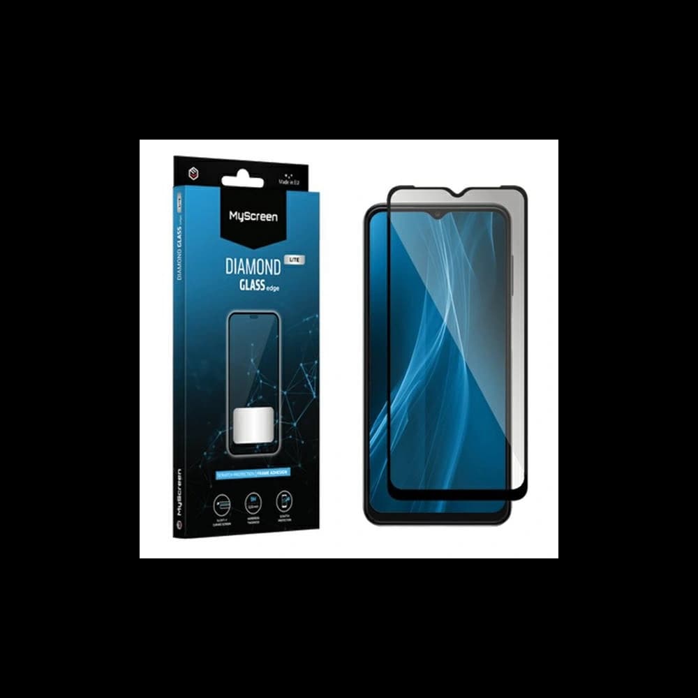 MyScreen Diamond Glass Edge Lite Full Glue Honor X6a black