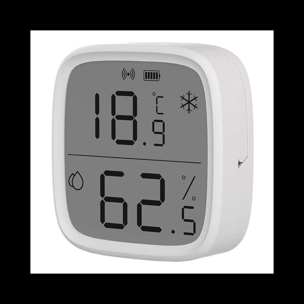 Hőmérséklet- és páratartalom-érzékelő Sonoff SNZB-02D LCD ZigBee