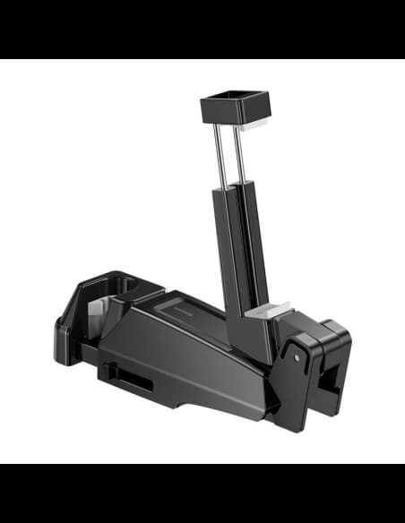 Uchop na telefon, smartphone Baseus na opěrku hlavy v automobilu (černý)