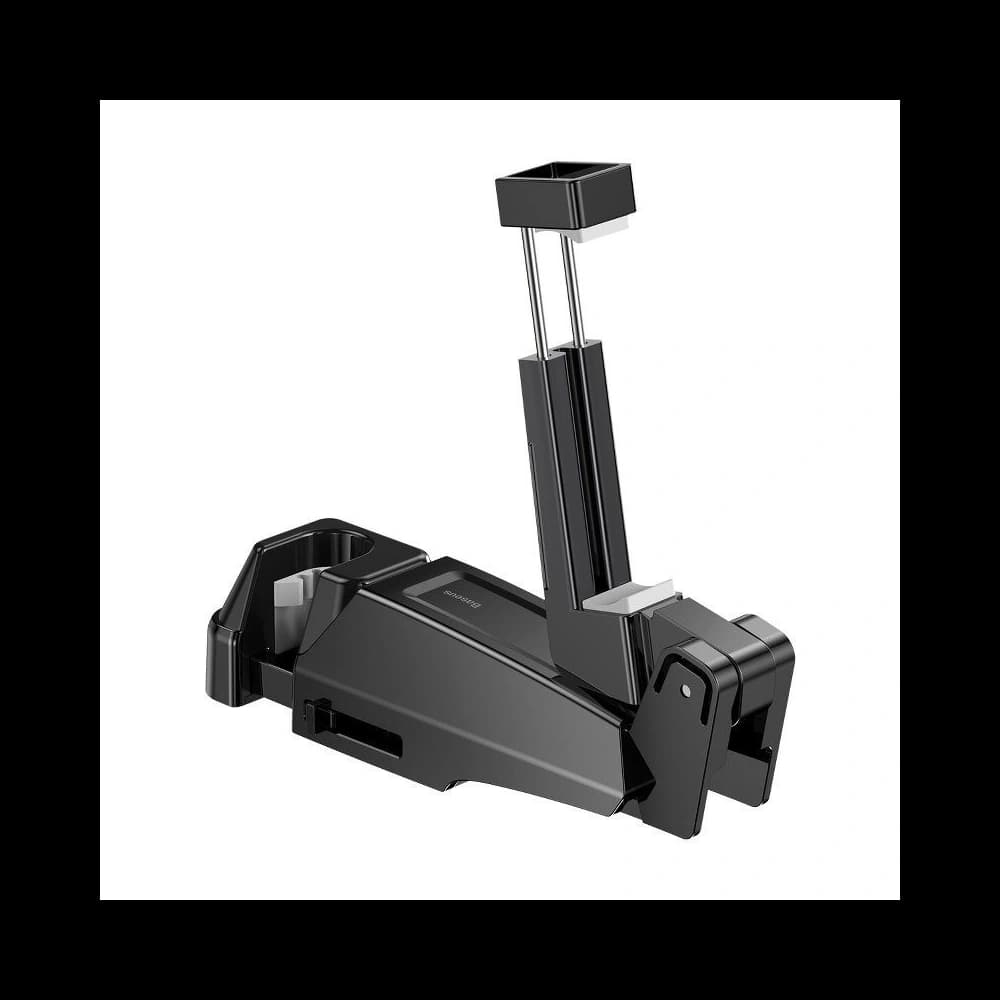 Telefontartó, okostelefon Baseus autós fejtámlára (fekete)