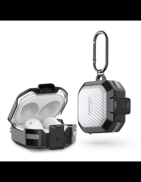 Etui Tech-Protect X-Carbo Samsung Galaxy Buds FE / 2 Pro / 2 / Live / Pro černé