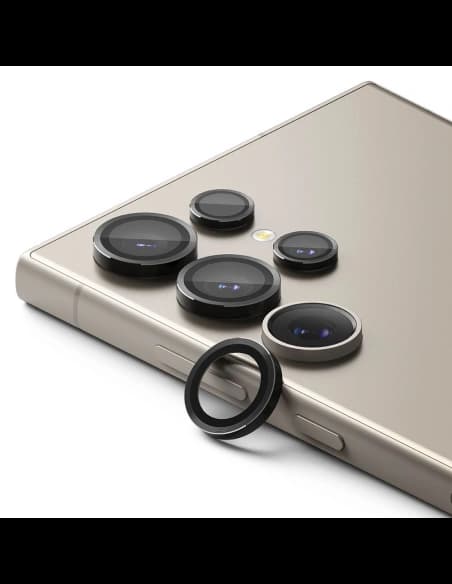Kamera keret védő Ringke Samsung Galaxy S24 Ultra Fekete