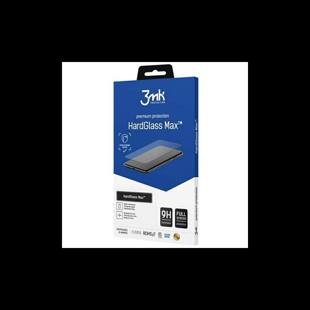 Tvrzené sklo 3MK HardGlass Max Samsung Galaxy S24+ Plus černé/black