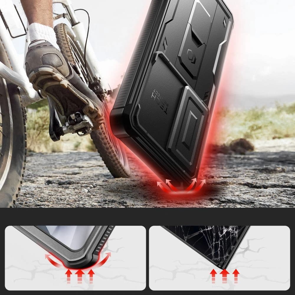Etui Tech-Protect Kevlar Cam+ Samsung Galaxy S24 Ultra Negru - 5