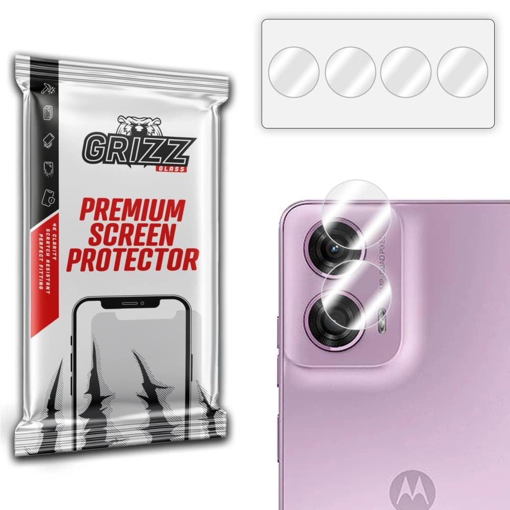 Üveg a GrizzGlass HybridGlass fényképezőgéphez Motorola Moto G24-hez