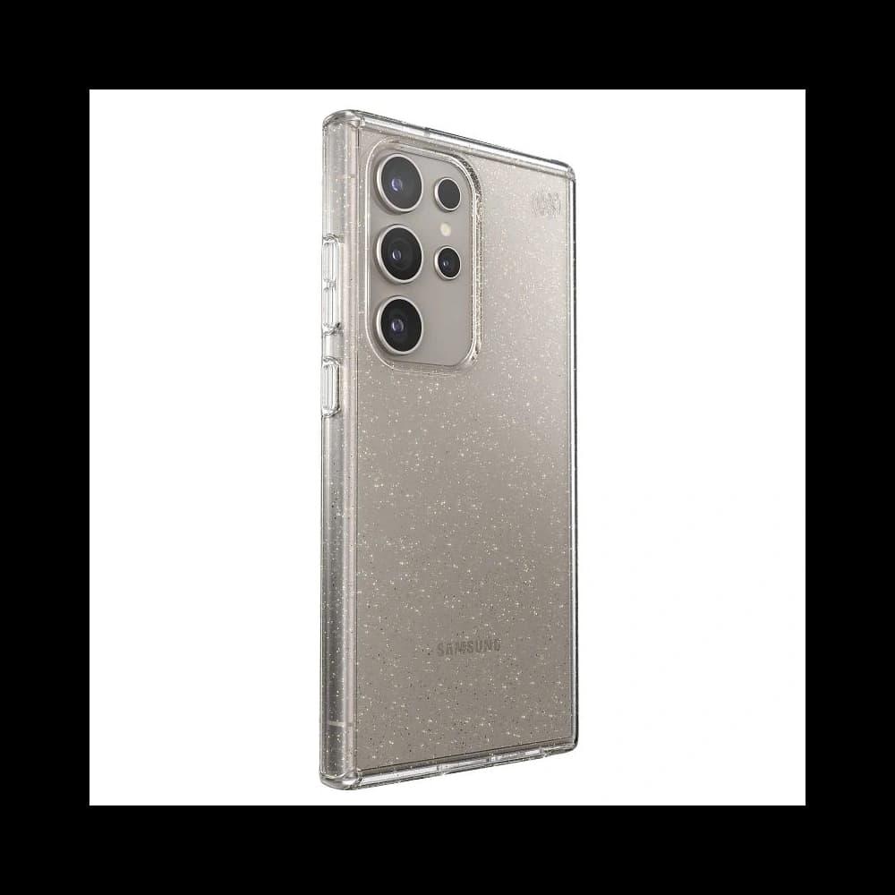 Etui Speck Presidio Lux Glitter Samsung Galaxy S24 Ultra čiré/zlaté třpytky - 10