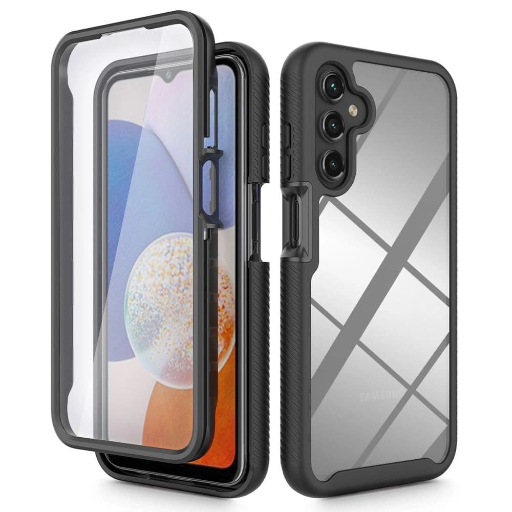 Case Tech-Protect Defense360 Samsung Galaxy A15 4G / 5G Schwarz