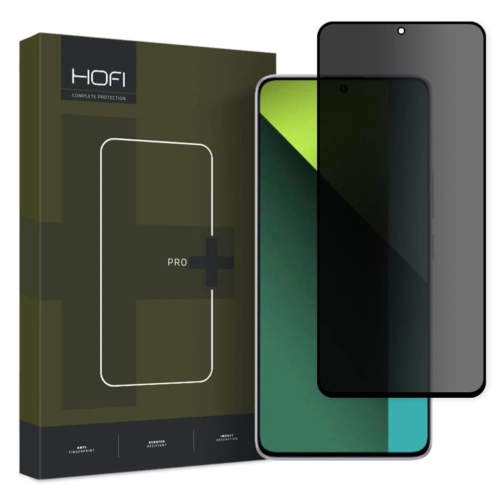 Sklo privatizující Hofi Anti Spy Glass Pro+ Xiaomi Redmi Note 13 5G / 13 Pro 4G / 5G Privacy