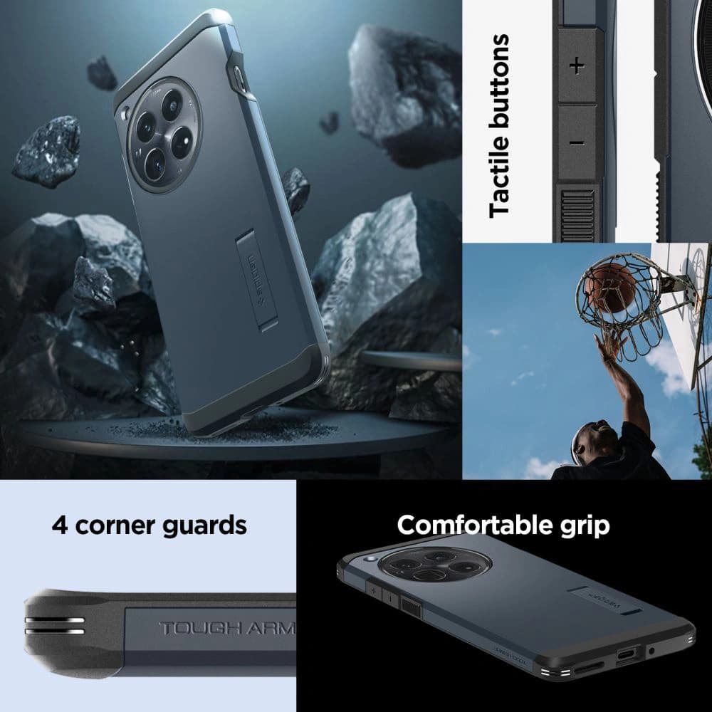 Spigen Tough Armor OnePlus 12 Metal Slate - 12