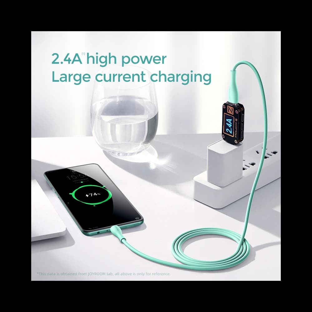 Kábel Joyroom S-2030M8 USB-A / microUSB 3A 2m zöld - 6