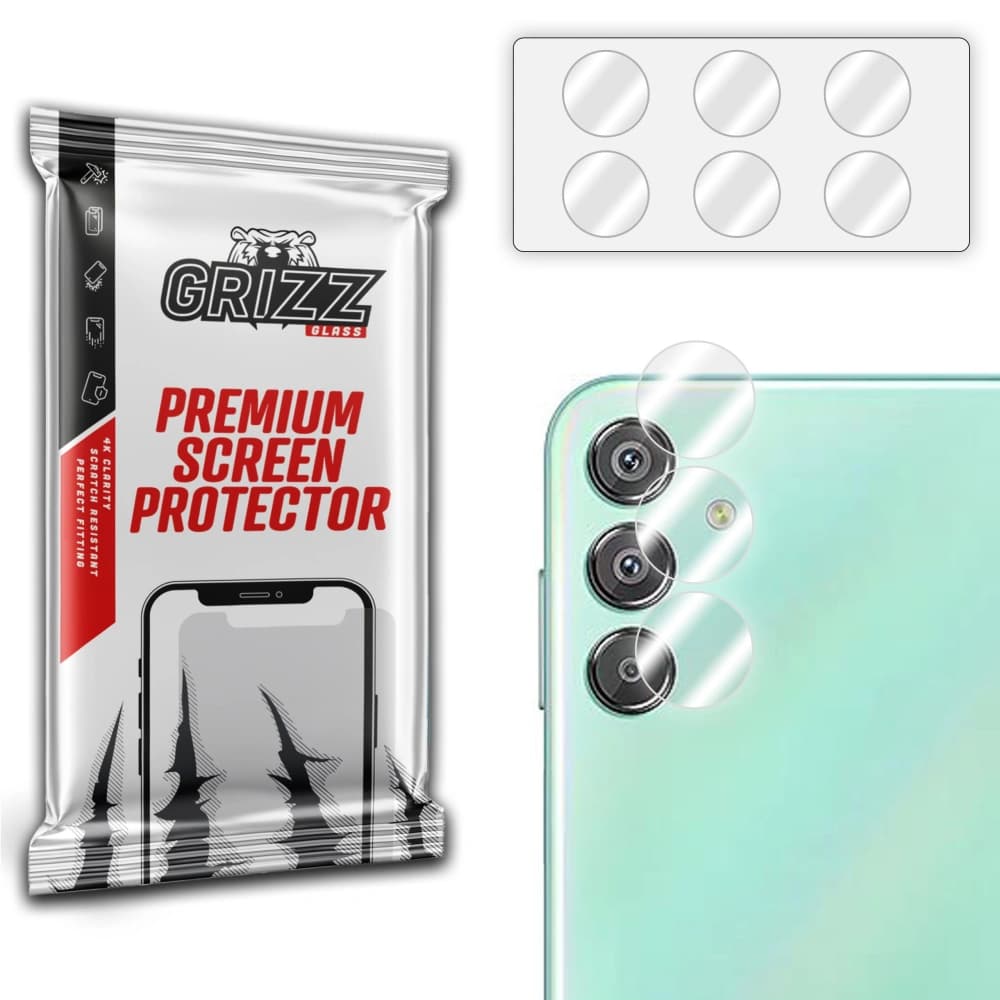 Glas für die Kamera GrizzGlass HybridGlass Kamera für Samsung Galaxy F15 5G