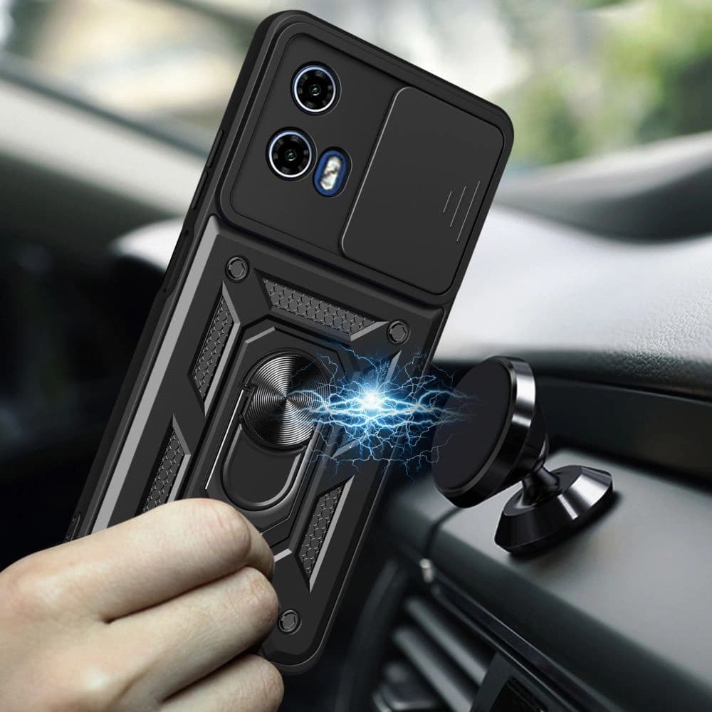 Etui Tech-Protect CamShield Pro Motorola Moto G24 / G24 Power / G04 Fekete - 4