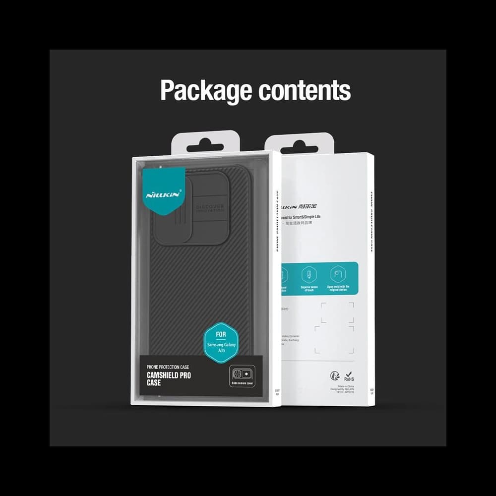 Case Nillkin CamShield Pro Samsung Galaxy A35 5G Blau / Blau - 7