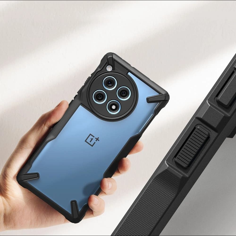 Etui Ringke Fusion-X OnePlus 12R Fekete - 3
