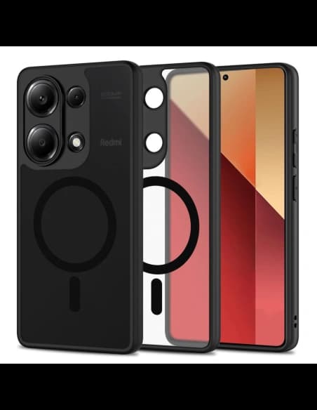 Etui Tech-Protect MagMat MagSafe Xiaomi Redmi Note 13 Pro 4G Negru Mat