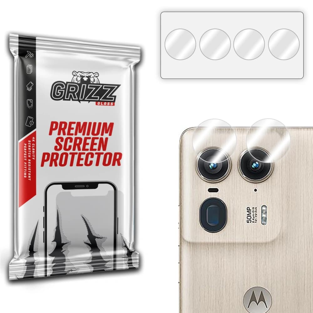 Glas für die Kamera GrizzGlass HybridGlass für Motorola Edge 50 Ultra
