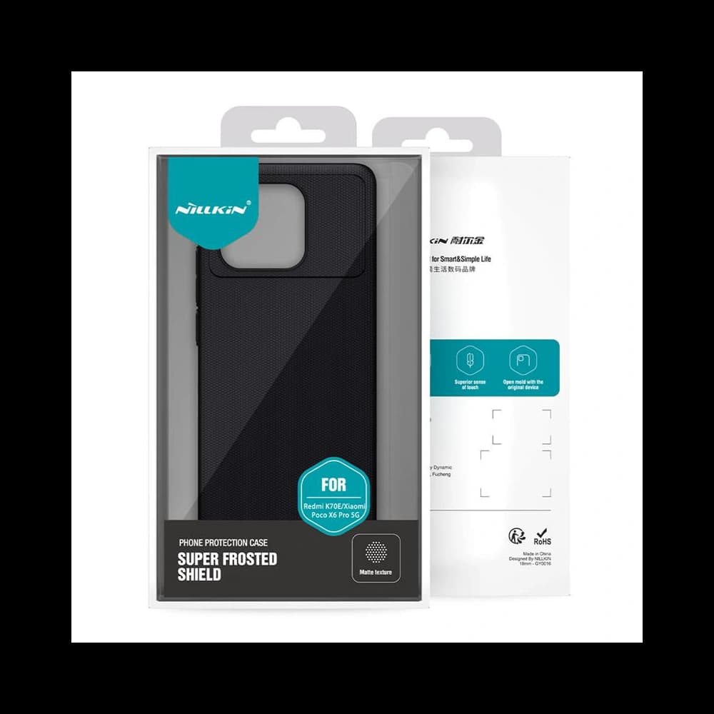 Etui Nillkin Super Shield Xiaomi Redmi K70E / Poco X6 Pro 5G Peacock Blue - 7