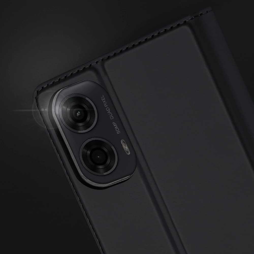 Etui Dux Ducis Skin Pro Motorola Moto G04 / G04s / G24 / G24 Power negru - 3