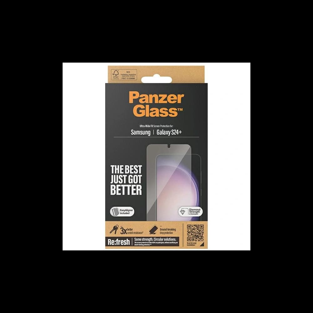 Tvrzené sklo PanzerGlass Ultra-Wide Fit Samsung Galaxy S24+ Plus - 4
