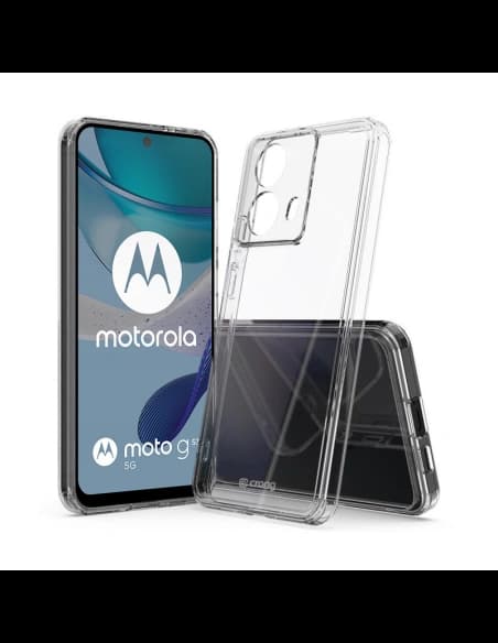 Case Crong Crystal Shield Cover Motorola Moto G53 transparent