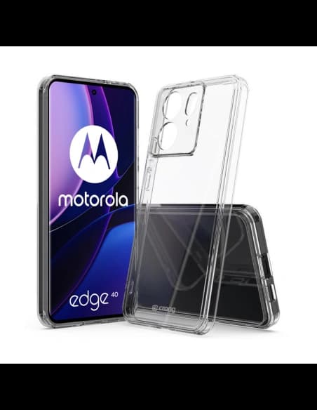 Crong Crystal Shield Cover Motorola Edge 40 clear