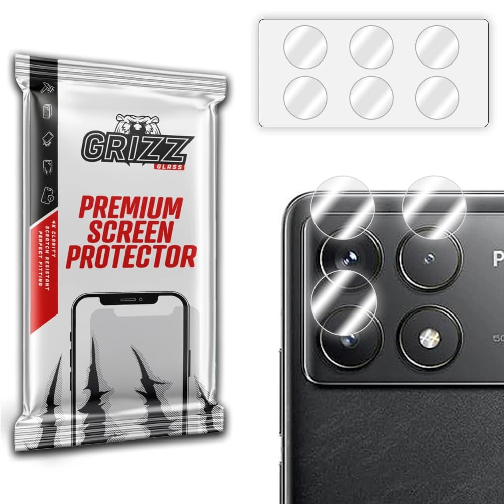 Sklo na aparat GrizzGlass HybridGlass Camera do Xiaomi POCO F6 Pro