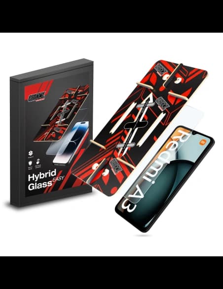 Hybriertes Glas GrizzGlass HybridGlass Easy für Xiaomi Redmi A3