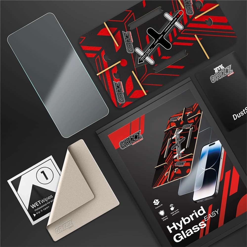 GrizzGlass HybridGlass Easy pentru Xiaomi POCO M6 Pro 4G - 10