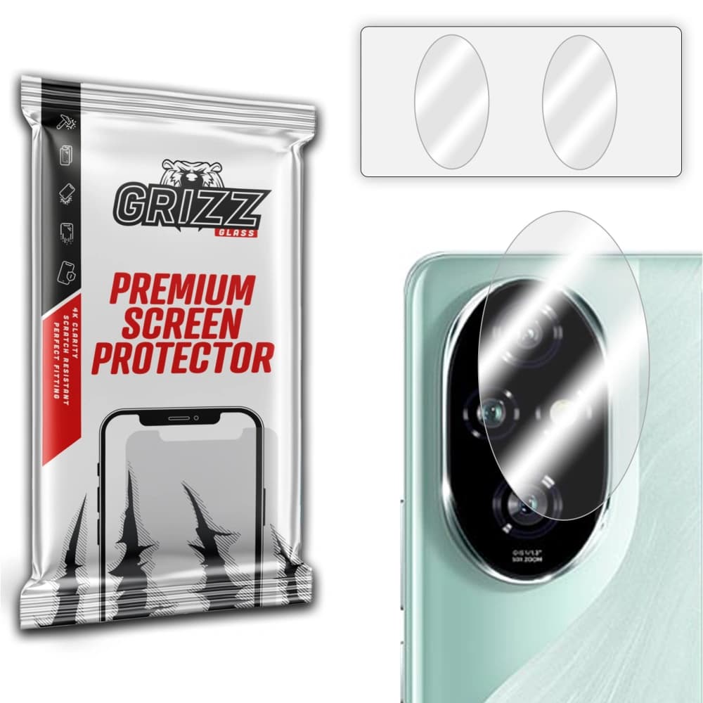 Glas für die Kamera GrizzGlass HybridGlass für Honor 200 Pro