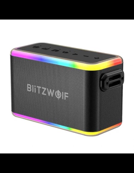 Bluetooth 5.0 vezeték nélküli hangszóró Blitzwolf BW-WA6 RGB 80W