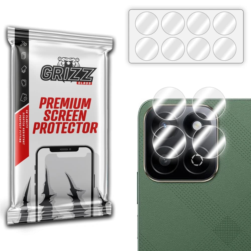 Glas für die Kamera GrizzGlass HybridGlass Kamera für Honor Play 60 Plus