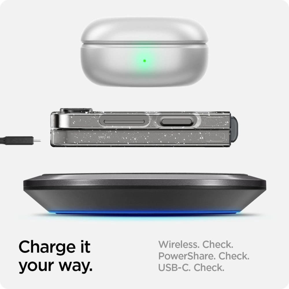 Etui Spigen Airskin Samsung Galaxy Z Flip 6 / 7 FE Glitter Crystal - 17