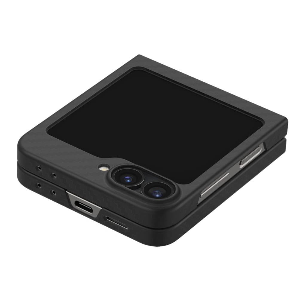 Case Spigen Airskin Samsung Galaxy Z Flip 6 / 7 FE Aramid Schwarz - 5