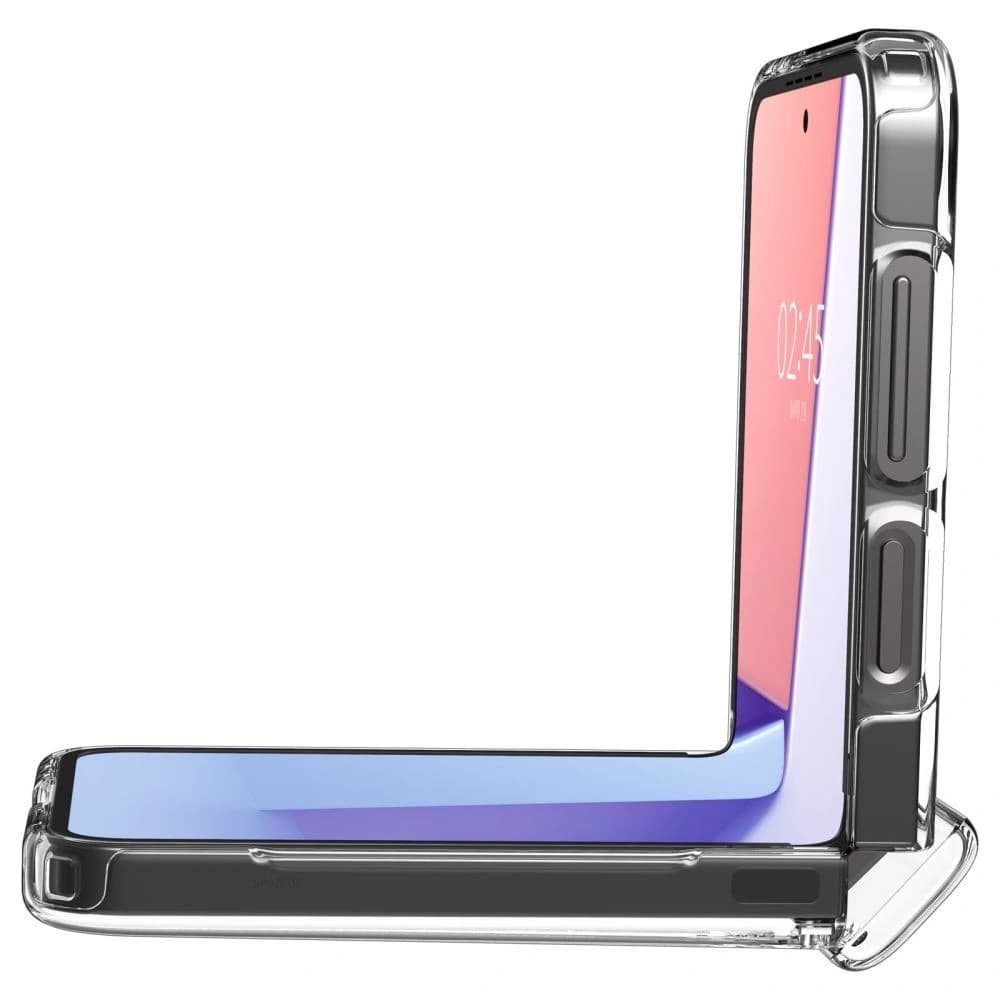 Etui Spigen Ultra Hybrid Pro Samsung Galaxy Z Flip 6 / 7 FE Crystal Clear - 5