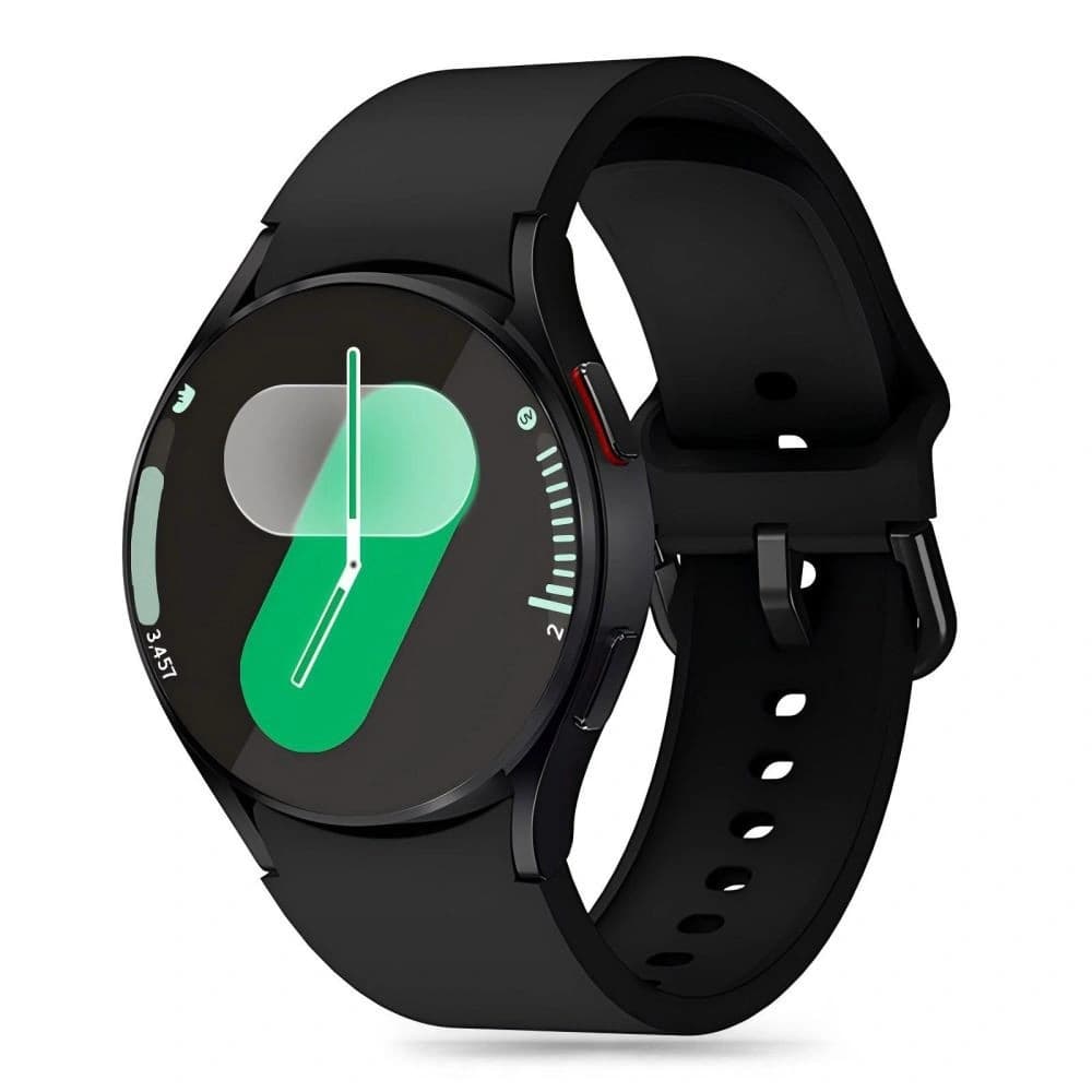 Pasek Tech-Protect szilikon Samsung Galaxy Watch 4/5/5 Pro/6/7/FE fekete
