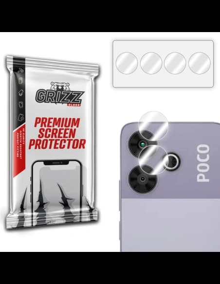 Üveg a GrizzGlass HybridGlass kamerához Xiaomi POCO M6 Plus 5G-hez