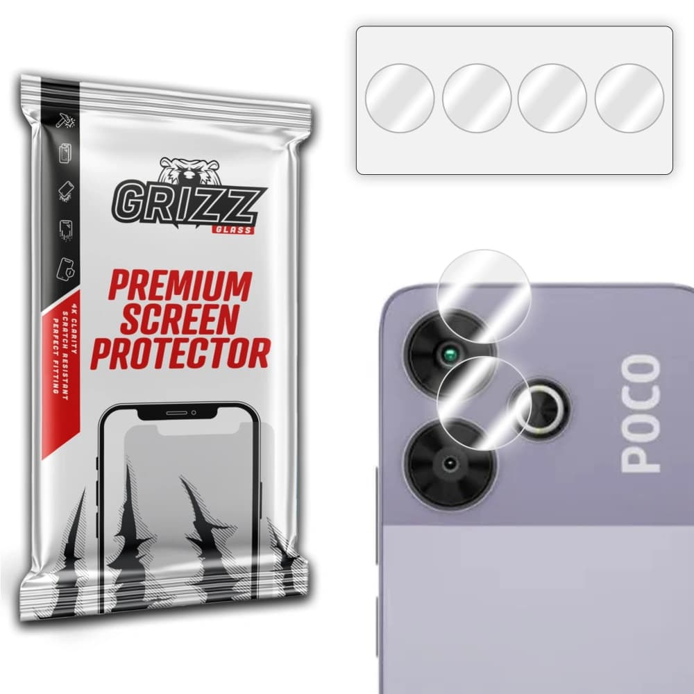 Üveg a GrizzGlass HybridGlass kamerához Xiaomi POCO M6 Plus 5G-hez