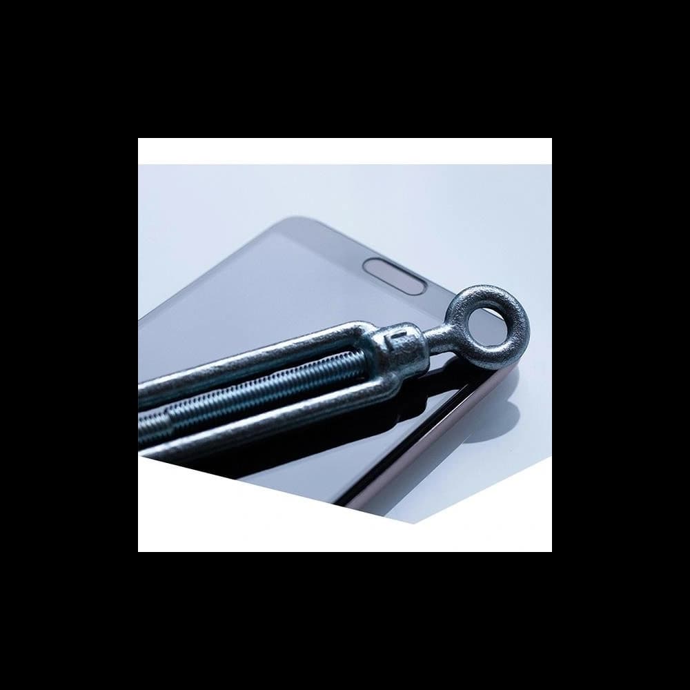 Hibrid üveg 3MK FlexibleGlass Max Apple iPhone 16 Pro fekete - 5