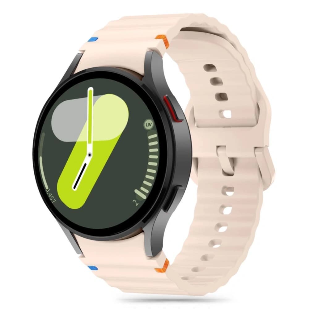 Pasek Tech-Protect szilikon sport Samsung Galaxy Watch 4/5/5 Pro/6/7/FE rózsaszín