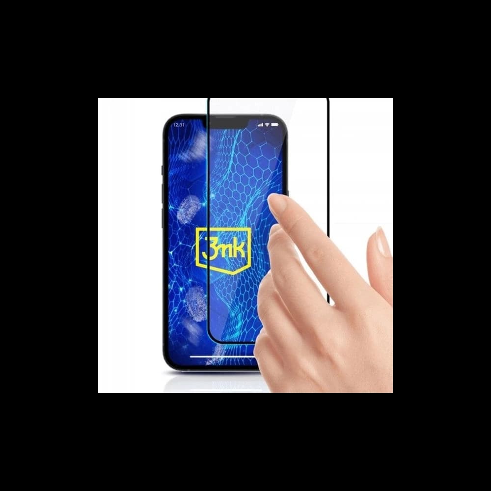 Tvrzené sklo 3MK HardGlass Max Lite Motorola Moto G54 / Power Edition černé - 2