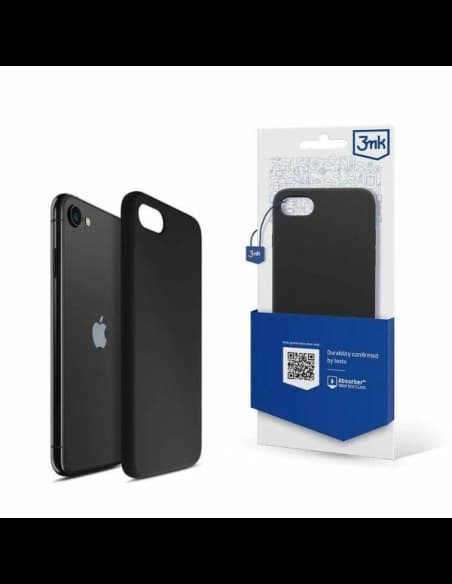 Etui 3MK szilikon tok Apple iPhone 7/8/SE 2020/2022 fekete