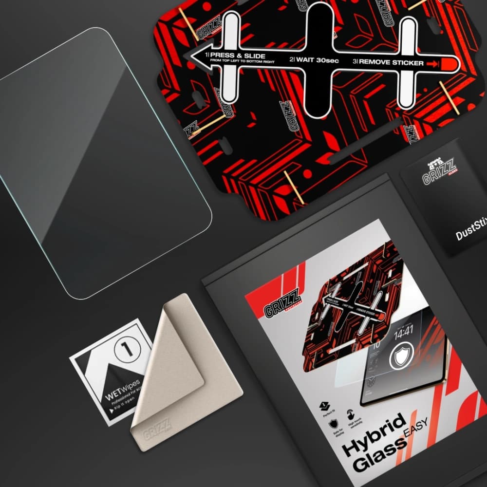 Hybridní sklo GrizzGlass HybridGlass Easy pro Xiaomi Redmi Pad SE - 10