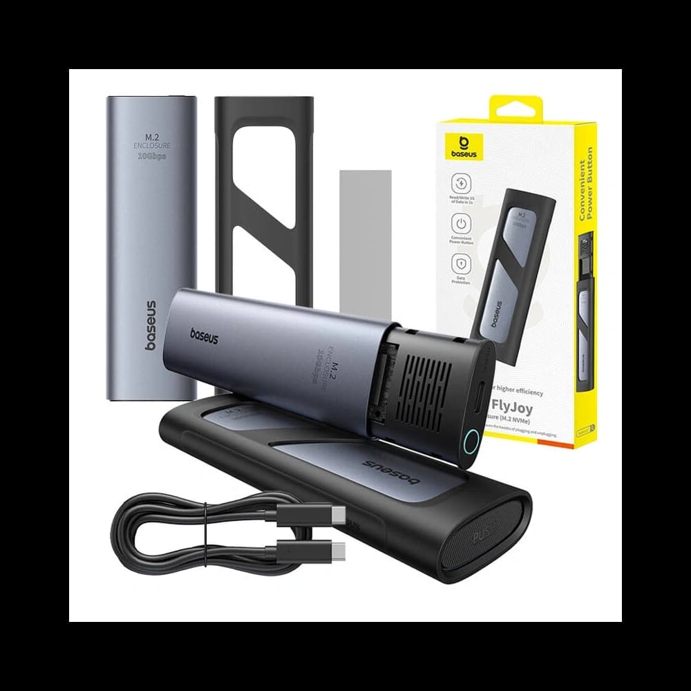 Baseus FlyJoy SSD pouzdro (šedé) - 9