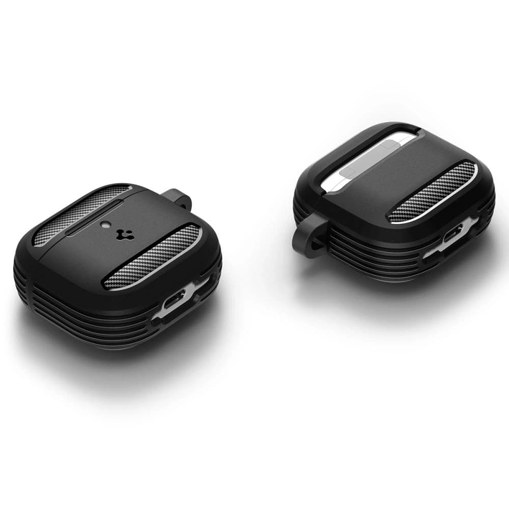 Spigen Rugged Armor Apple AirPods 4 Matt Schwarz - 8