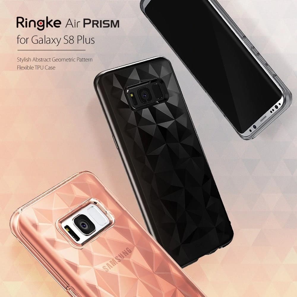 Etui Ringke Air Prism Samsung Galaxy S8 Plus Füst Fekete - 7