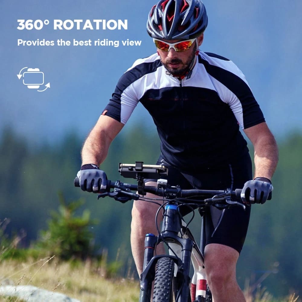 Joyroom JR-OK7 kerékpártartó 4.7" - 6.8" fekete - 9