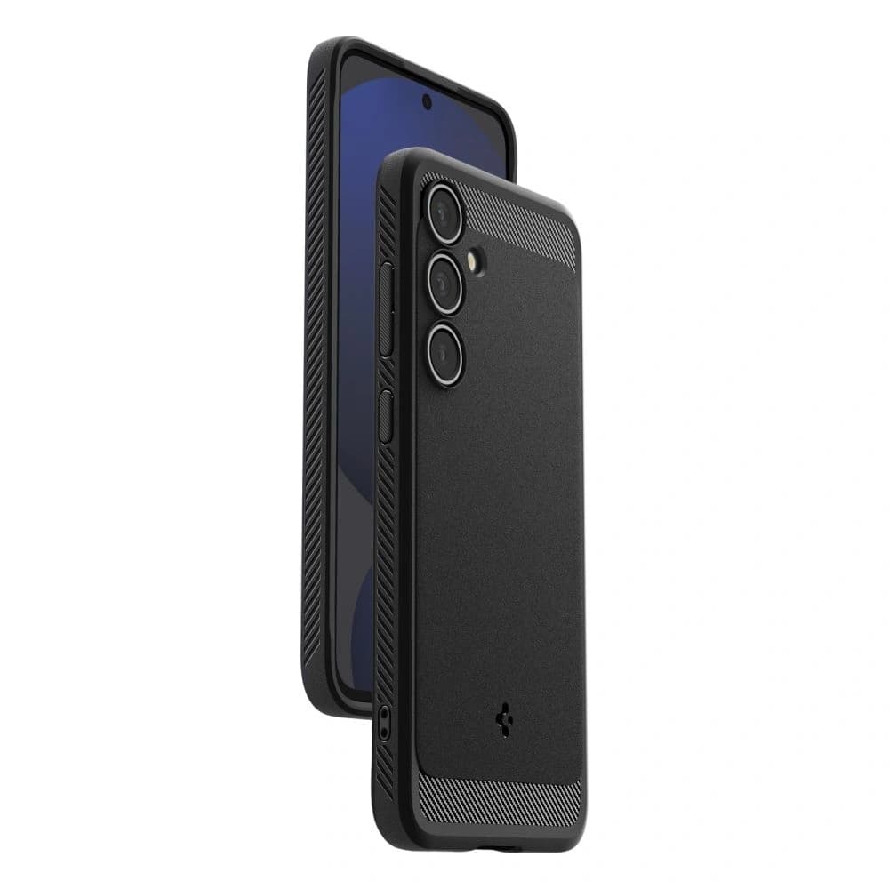 Spigen Rugged Armor Samsung Galaxy S24 FE Matt Fekete - 9