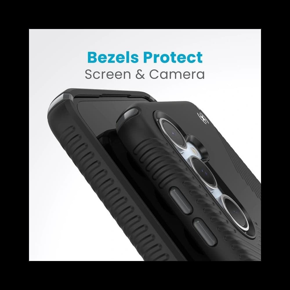 Speck Presidio2 Grip Samsung Galaxy S24 FE (Fekete/Slate Grey/Fehér) - 6