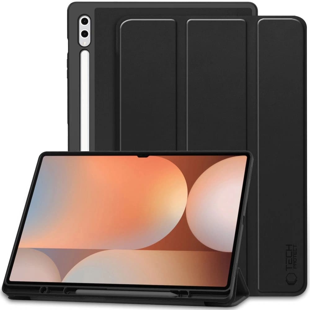 Tech-Protect SmartCase Pen Samsung Galaxy Tab S8 Ultra / S9 Ultra / S10 Ultra 14.6 Negru