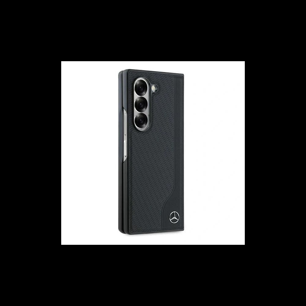 Mercedes MEHMZFD623RBGVK Samsung Galaxy Z Fold6 Leder Holzimitat MagSafe schwarz - 5